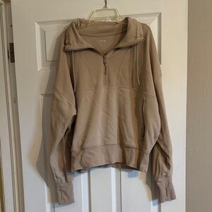 BLACK FRIDAY PRICE old navy tan quarter zip